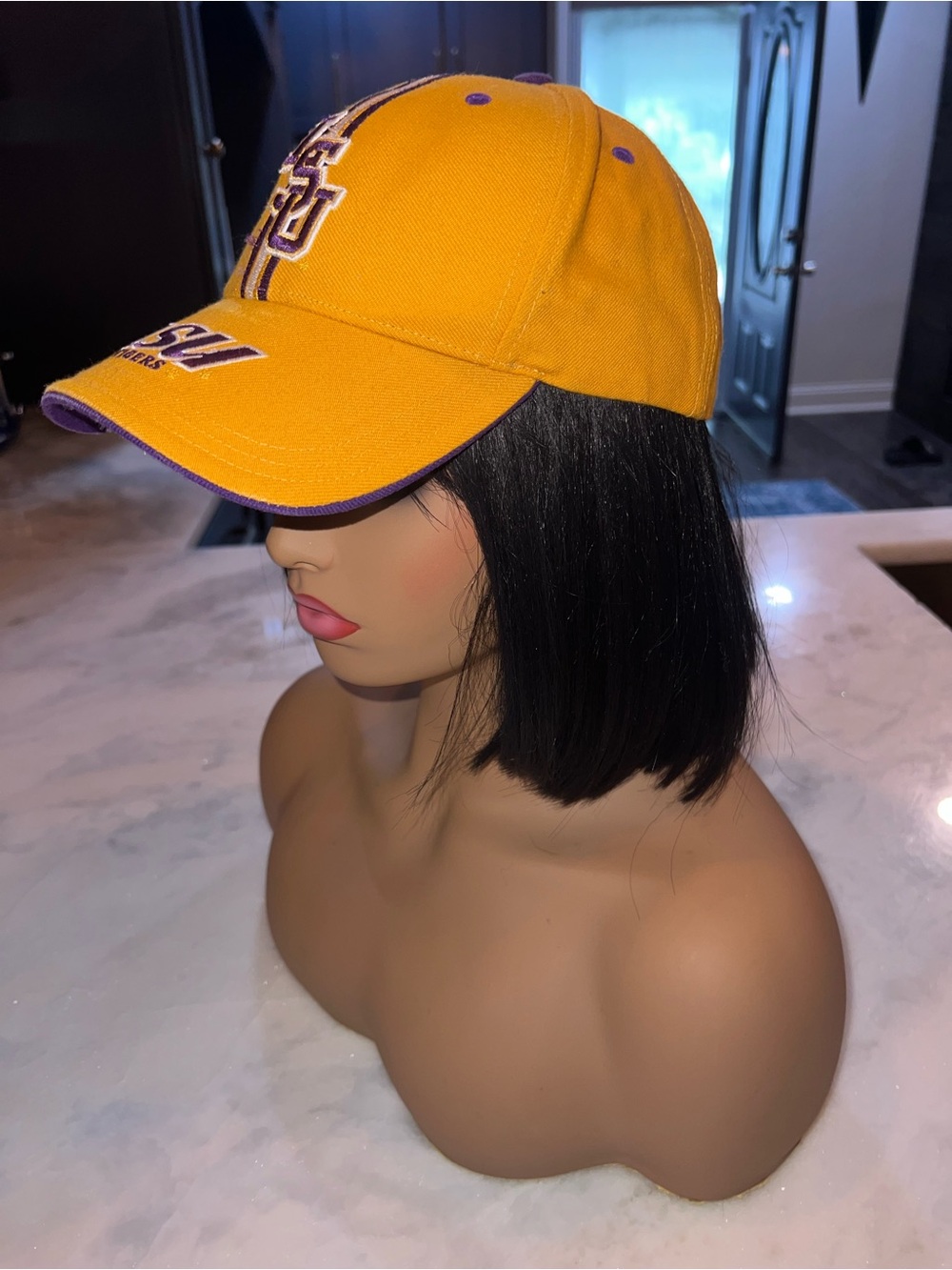 LSU Tigers Gold Baseball Cap - Picture 4 of 6
